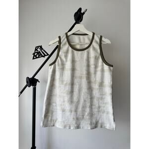 Maharishi Camo Grid Tank Top Sleeveless Cotton